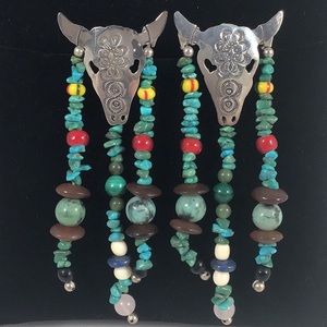 Sterling and turquoise earrings